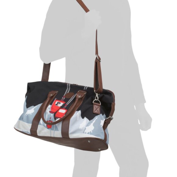 RARE Ski Tignes Weekender Bag for Ski Trips and Winter Vacations - Picture 7 of 9
